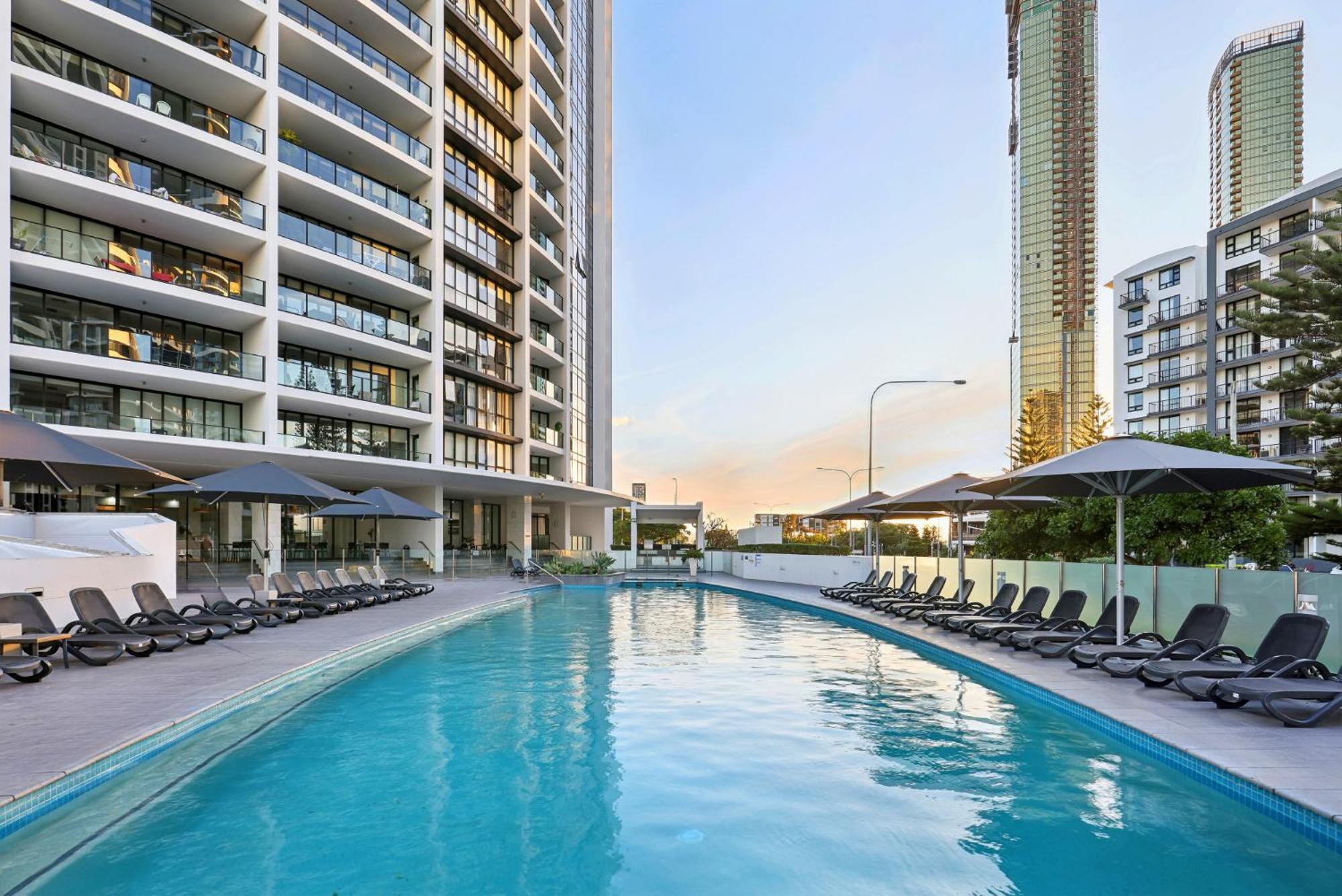 Ocean View 3-Bed With Gym, Pool, Sauna & Parking Gold Coast Exterior foto