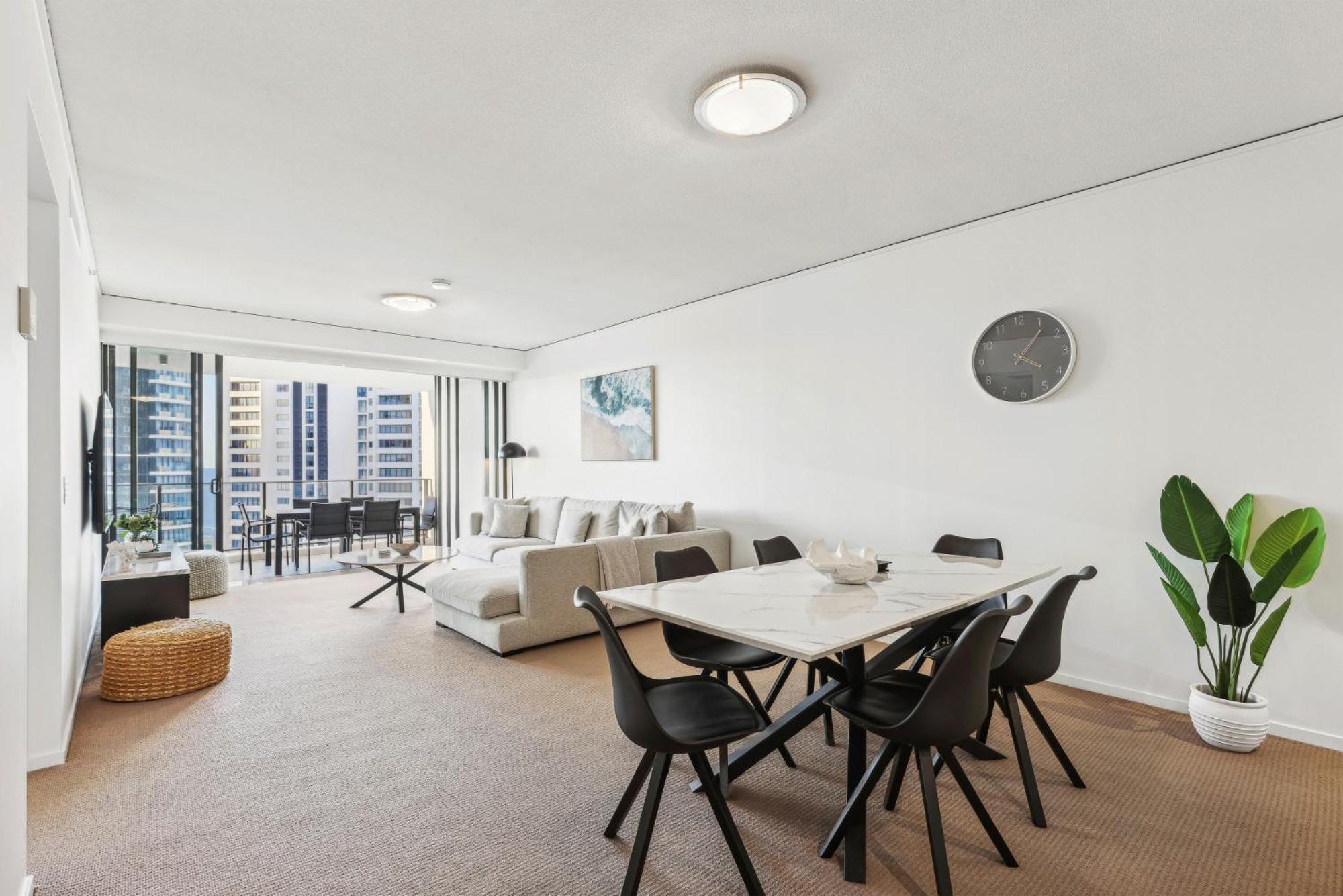 Ocean View 3-Bed With Gym, Pool, Sauna & Parking Gold Coast Exterior foto