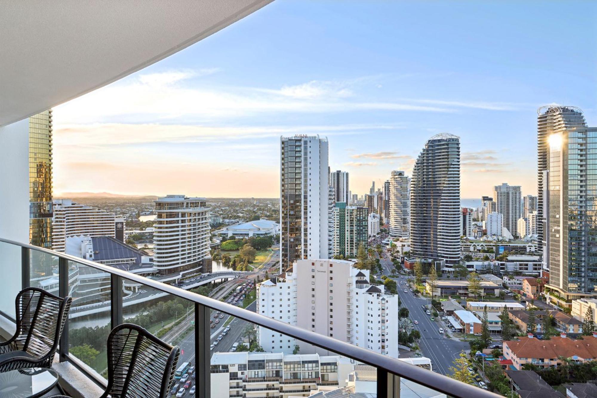Ocean View 3-Bed With Gym, Pool, Sauna & Parking Gold Coast Exterior foto